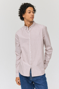 Chemise à rayures homme