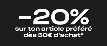 20% sur ton article pref