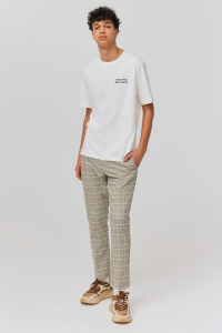 Pantalon à carreaux homme