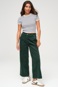 Pantalon velours femme